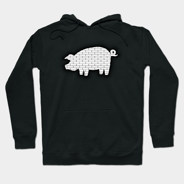 Brick Pig Hoodie by Veraukoion